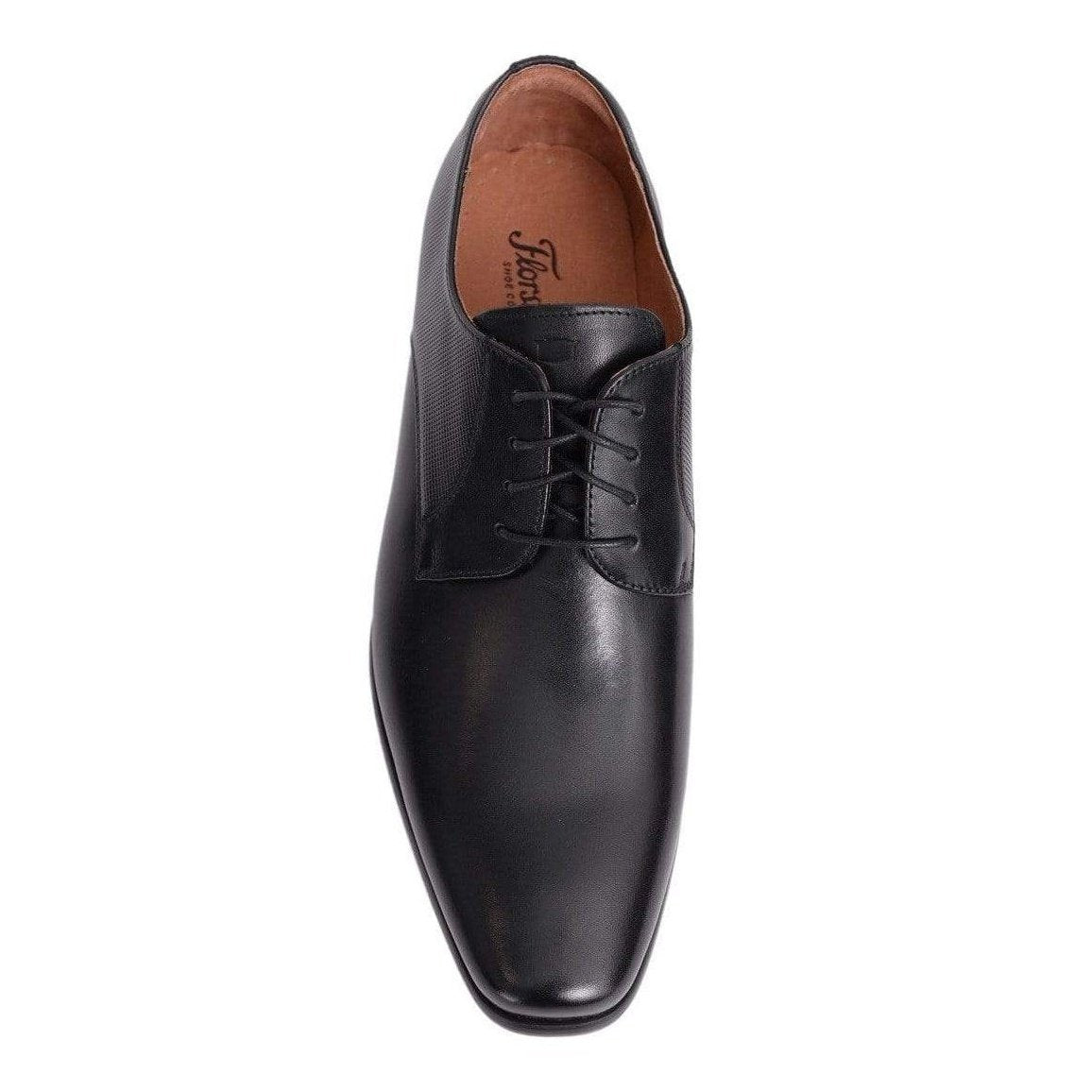 Florsheim SHOES Florsheim Postino Textured Black Oxford Leather Dress Shoes