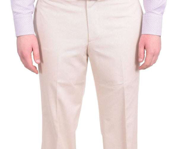 slim fit dress slacks Shop Geoffrey Beene Tan Cotton Blend Pants
