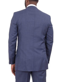 Thumbnail for Giorgio Cosani TWO PIECE SUITS Giorgio Cosani Regular Fit Heathered Blue Two Button Wool Blend Suit