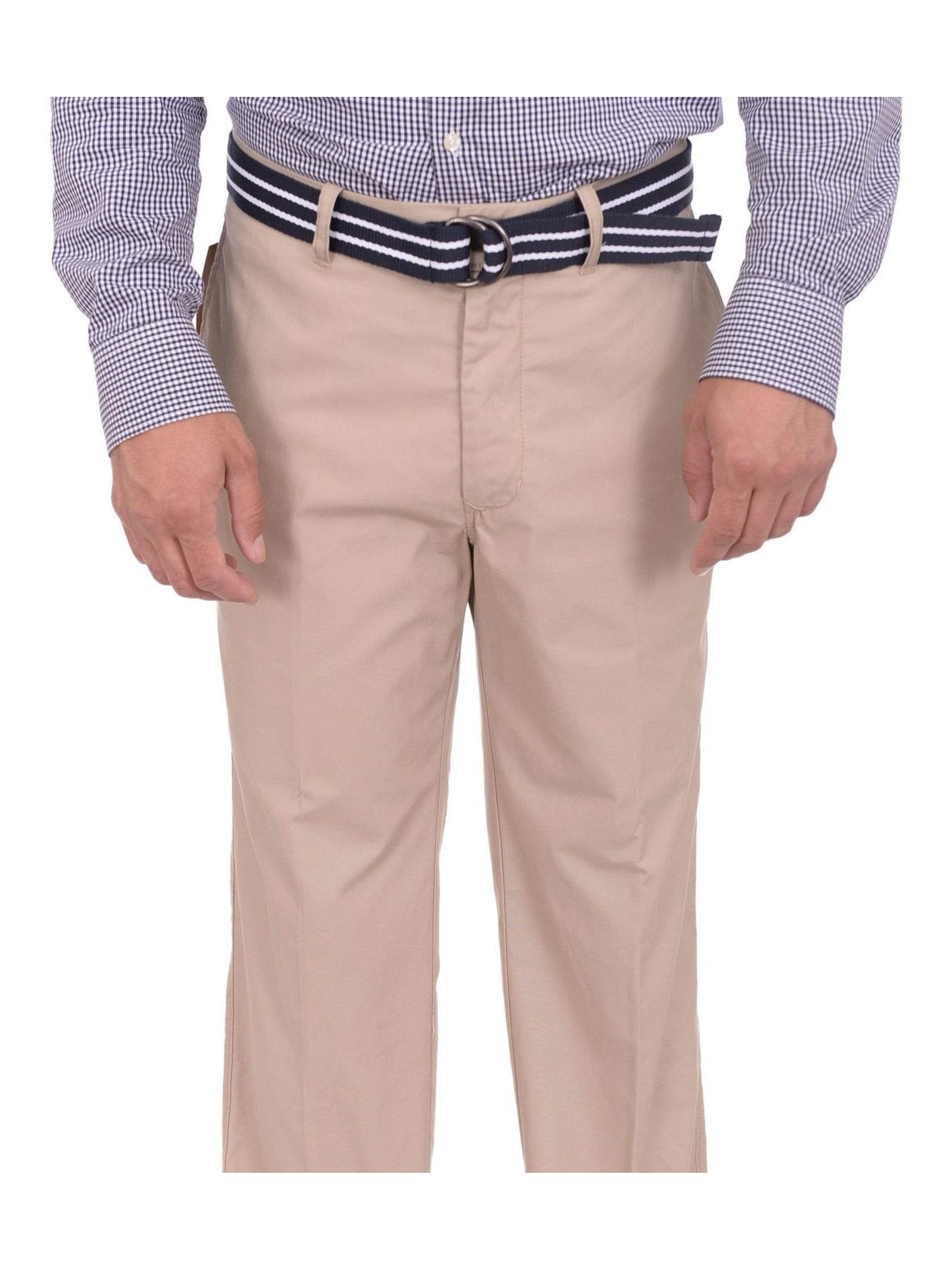 Shop Haggar Beige Cotton Blend Pants | The Suit Depot Shop Haggar Beige Cotton Blend Pants | The Suit Depot