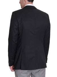 Thumbnail for HUGO BOSS BLAZERS Hugo Boss The James2 Slim Fit Semi-Solid Black Two Button Wool Blazer Sportcoat