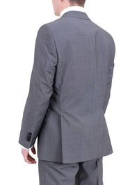 Thumbnail for HUGO BOSS TWO PIECE SUITS Hugo Boss Paolini1/movio1 Classic Fit Gray Plaid Two Button Wool Suit