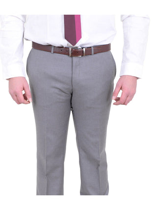 HUGO BOSS TWO PIECE SUITS Hugo Boss Rodman/wild Slim Fit Heather Gray Wool Cashmere Blend Suit