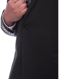 Thumbnail for I Uomo TWO PIECE SUITS I Uomo Classic Fit Black Two Button Wool Suit