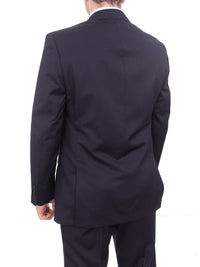 Thumbnail for I Uomo TWO PIECE SUITS I Uomo Classic Fit Solid Navy Blue Two Button 100% Wool Men's 2 Piece Suit