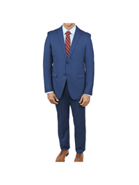 Thumbnail for John Varvatos slim fit wool suit blue