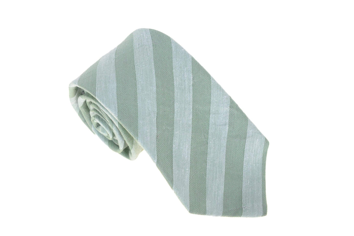 Kiton Ties For Amazon Kiton Napoli Mens Lime Green Striped Seven Fold Handmade Silk Necktie