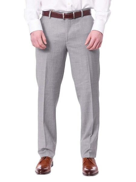 Shop Label M Slim Fit Gray 100% Wool Dress Pants | The Suit Depot Shop Label M Slim Fit Gray 100% Wool Dress Pants | The Suit Depot
