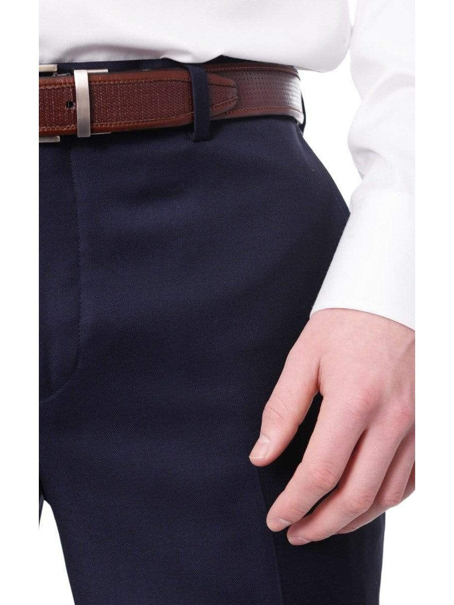 Calvin Klein Navy Slim-Fit Dress Pants for Men Online India at Darveys.com