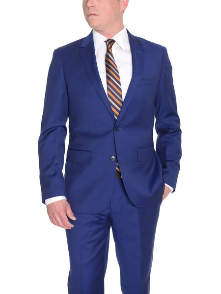 Royal Blue Wool Suit - Hangrr