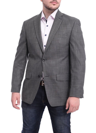 Michael Kors BLAZERS Mens Michael Kors Classic Fit Solid Gray Two Button Blazer Sportcoat Jacket