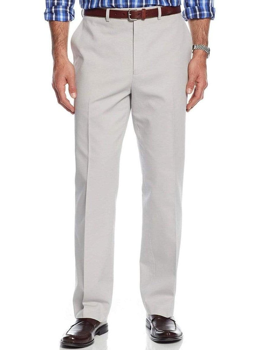 Stretch Wool Flannel Belted Trousers  Michael Kors