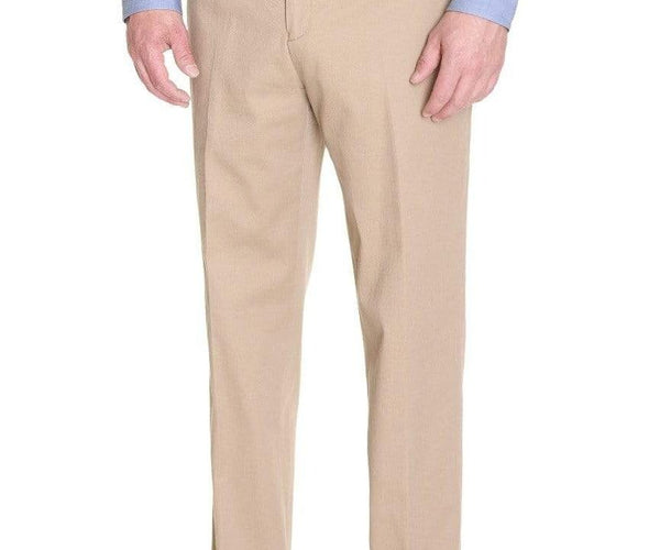 fitted lace wedding dress Michael Kors Mens Solid Tan Flat Front Cotton Casual Chino Khaki Pants