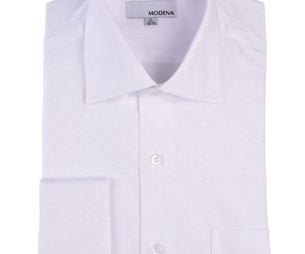 modena ivory dress shirt Modena Short Sleeve Dress Shirt 2 Colors 18, 18.5, 19, 20, 22, 24