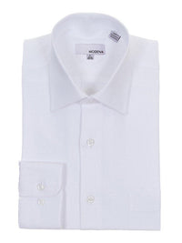 Thumbnail for Modena SHIRTS 22 34/35 Classic Fit White Twill Standard Cuff Cotton Dress Shirt