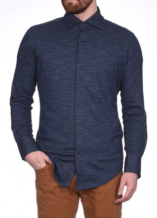 Montreux SHIRTS Montreux Men's 4 - Way Jersey Stretch Wrinkle Resistant Slim Fit Casual Shirt