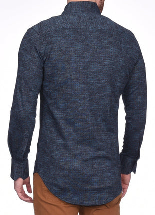 Montreux SHIRTS Montreux Men's 4 - Way Jersey Stretch Wrinkle Resistant Slim Fit Casual Shirt