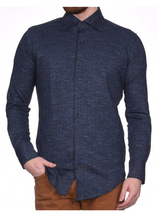 Montreux SHIRTS Montreux Men's 4 - Way Jersey Stretch Wrinkle Resistant Slim Fit Casual Shirt