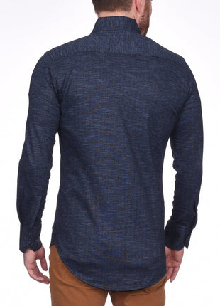 Montreux SHIRTS Montreux Men's 4 - Way Jersey Stretch Wrinkle Resistant Slim Fit Casual Shirt