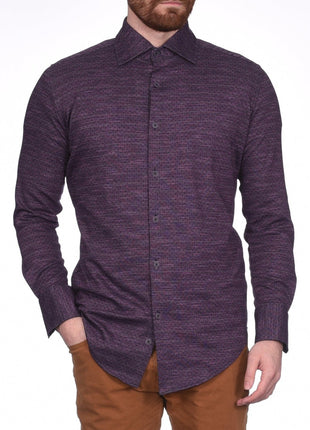 Montreux SHIRTS Montreux Men's 4 - Way Jersey Stretch Wrinkle Resistant Slim Fit Casual Shirt