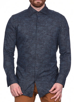 Montreux SHIRTS Montreux Men's 4 - Way Jersey Stretch Wrinkle Resistant Slim Fit Casual Shirt