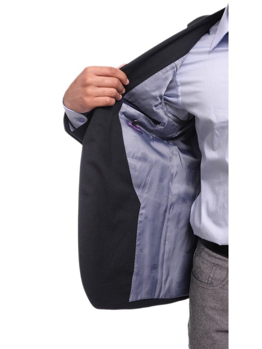 GAIOLA Napoli Blue Wool Blazer Jacket Size 48 EU GAIOLA Napoli Blue Wool Blazer Jacket Size 48 EU