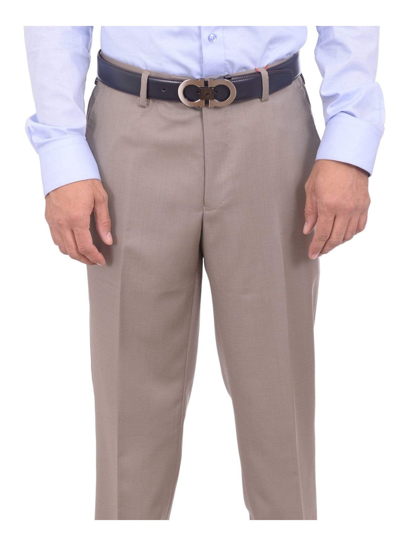 Mens Super Slim Fit Solid Trousers