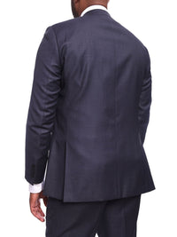 Thumbnail for Napoli Sale Suits Men's Napoli Classic Fit Blue Plaid 2 Button 100% Italian Loro Piana Wool Suit
