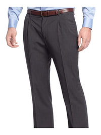 Thumbnail for Nautica PANTS 32X30 Nautica Classic Fit Gray Mini Check Double Pleated Wool Blend Dress Pants