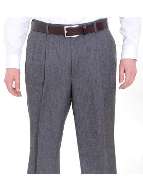 Shop Nautica Gray 100% Wool Pants The Suit Depot
