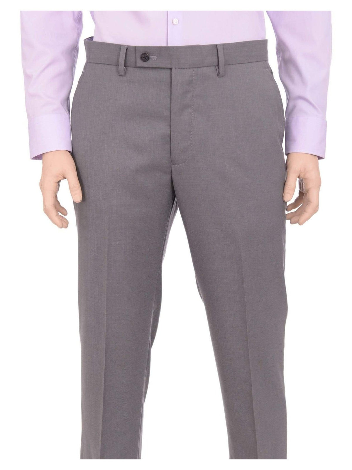 Nautica Sale Pants 36X32 Nautica Mens Classic Fit Gray Stepweave Flat Front Dress Pants