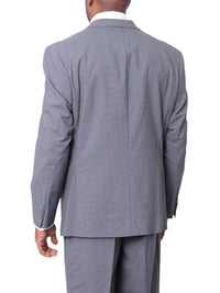 Thumbnail for Prontomoda TWO PIECE SUITS Prontomoda Mens Blue 100% Merino Wool Regular Fit Suit