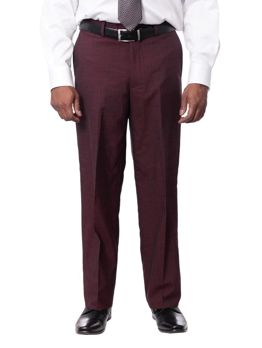 Shop Prontomoda Burgundy 100% Wool Suit | The Suit Depot Shop Prontomoda Burgundy 100% Wool Suit | The Suit Depot