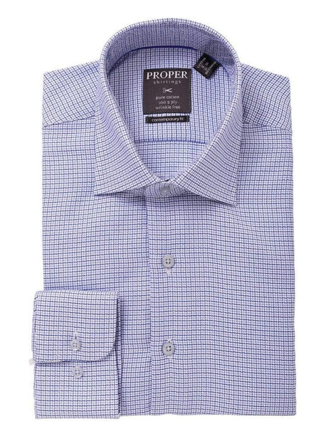 mens dress shirts 18 36 37 18 X 36/37 Stripe Tailored Fit Dress Shirts