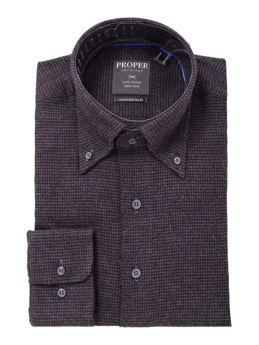 Shop Proper Shirtings Purple 100% Cotton Shirt | The Suit Depot Shop Proper Shirtings Purple 100% Cotton Shirt | The Suit Depot