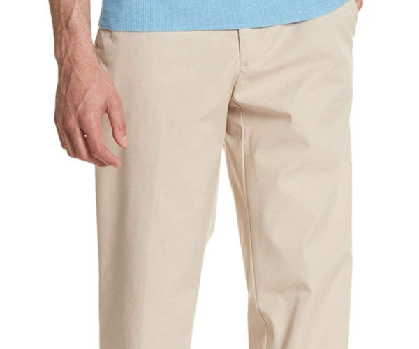 Lauren Ralp Lauren Regular Fit Solid Tan Flat Front Cotton Dress Pants Lauren Ralp Lauren Regular Fit Solid Tan Flat Front Cotton Dress Pants