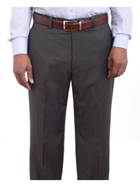 Thumbnail for Ralph Lauren PANTS Ralph Lauren Classic Fit Charcoal Gray Check Flat Front Washable Dress Pants
