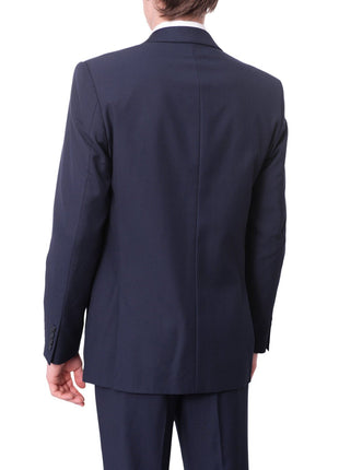 Raphael Bestselling Items Men's Raphael Slim Fit Solid Blue Two Button  Blazer Sportcoat