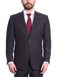 Thumbnail for Raphael Bestselling Items Raphael Men's Regular Classic Fit Dark Gray 2 Button Mens Suit