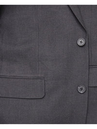 Thumbnail for Raphael Bestselling Items Raphael Men's Regular Classic Fit Dark Gray 2 Button Mens Suit