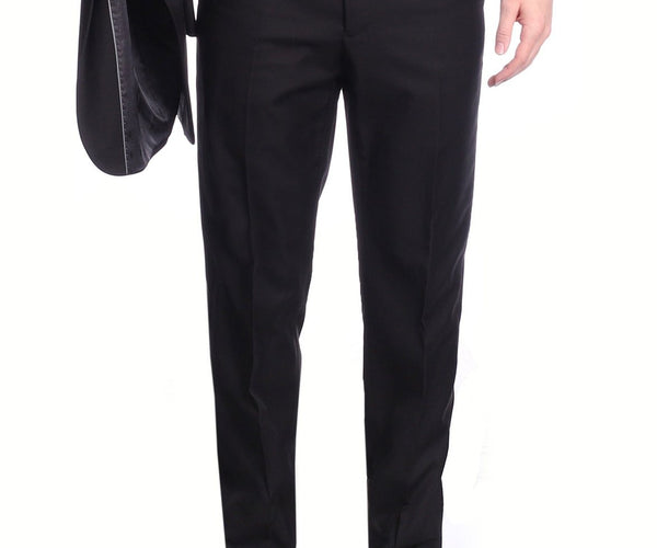 slim fit dress slacks Ankle Length Slim Fit Dress Pants | Streets of Seoul main image 1