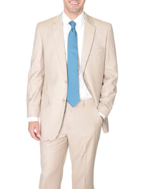 Thumbnail for Raphael Raphael Mens Tan Regular Fit Blazer