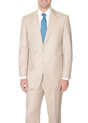 Raphael Raphael Mens Tan Regular Fit Blazer