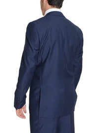 Thumbnail for Raphael TWO PIECE SUITS Raphael By Raphael Slim Fit Solid Cobalt Blue Two Button Wool Suit