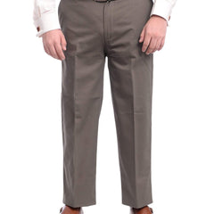 St Johns Bay Mens 100% Cotton Flat Front Chino Pants - The Suit Depot