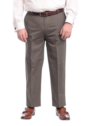 St Johns Bay Mens 100% Cotton Flat Front Chino Pants - The Suit Depot
