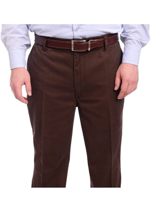 St. John Bay Pants MVL St Johns Bay Mens 100% Cotton Flat Front Chino Pants