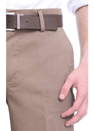 St. John Bay Pants MVL St Johns Bay Mens 100% Cotton Flat Front Chino Pants