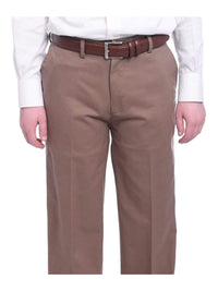 Thumbnail for St Johns Bay Mens 100% Cotton Flat Front Chino Pants - The Suit Depot