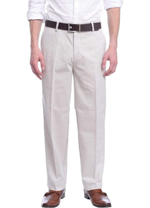 St Johns Bay Mens 100% Cotton Flat Front Chino Pants - The Suit Depot